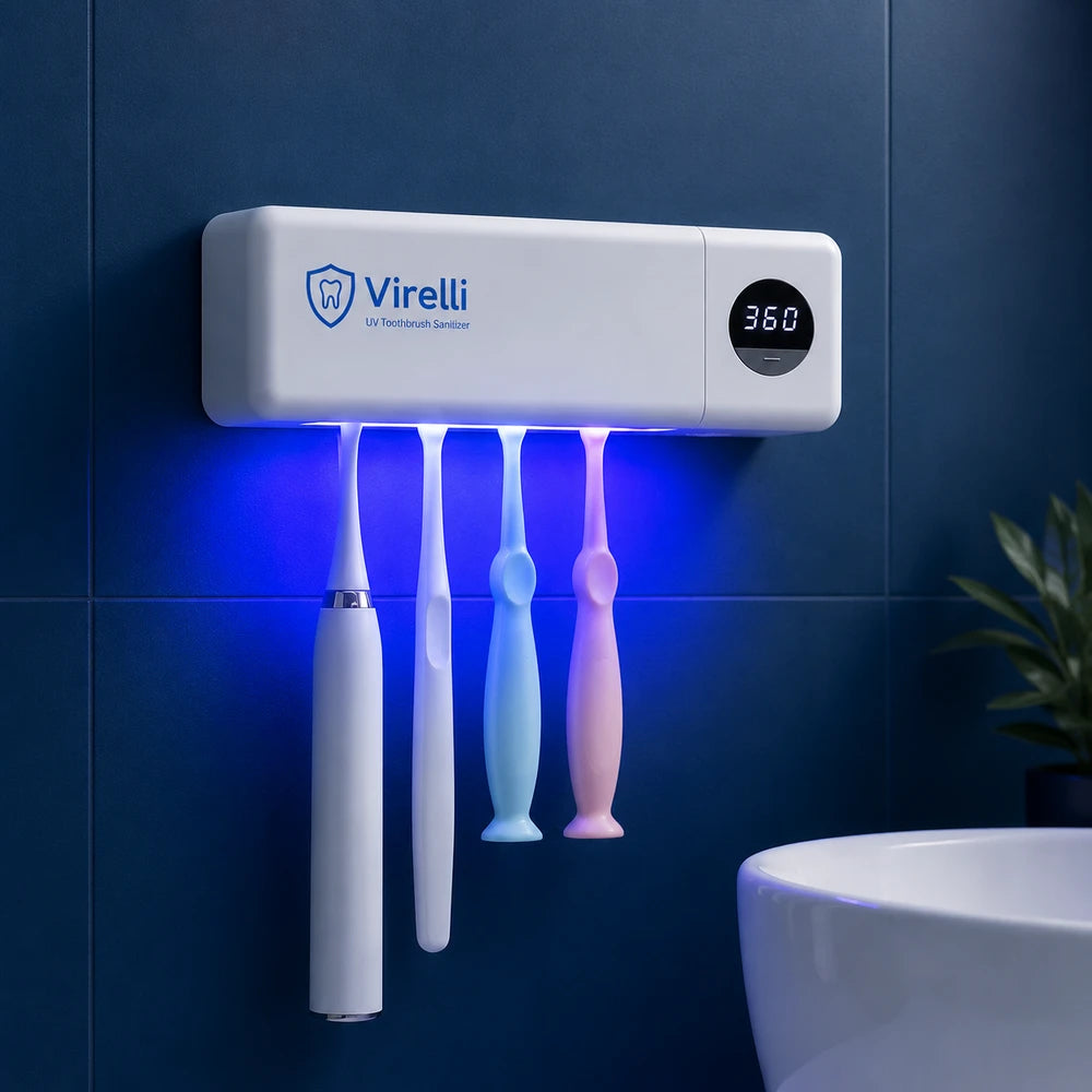 Virelli UV Toothbrush Sterilizer White