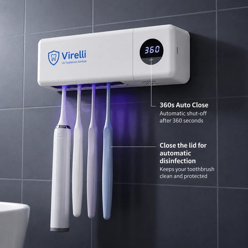 Virelli UV Toothbrush Sterilizer White
