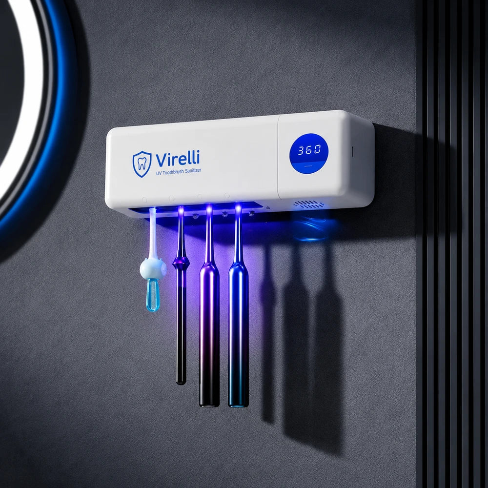 Virelli UV Toothbrush Sterilizer White
