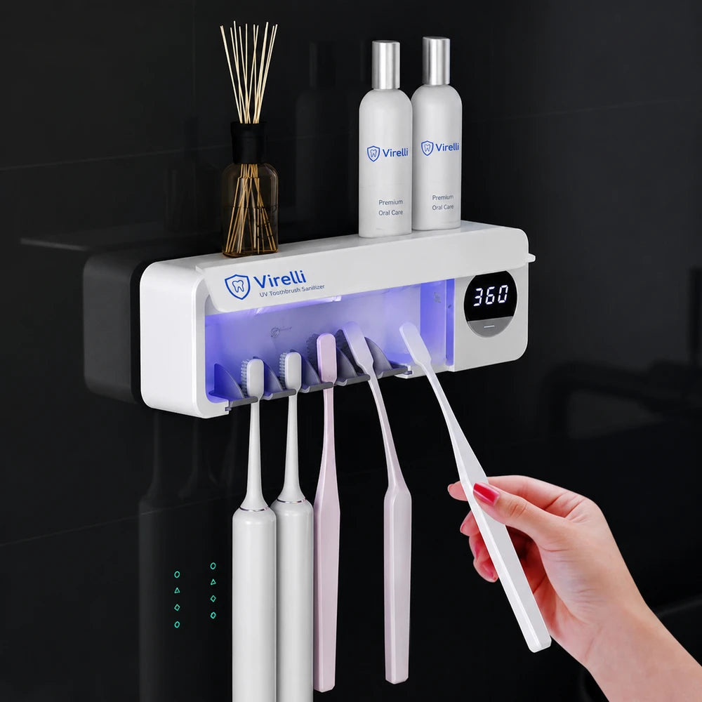 Virelli UV Toothbrush Sterilizer White